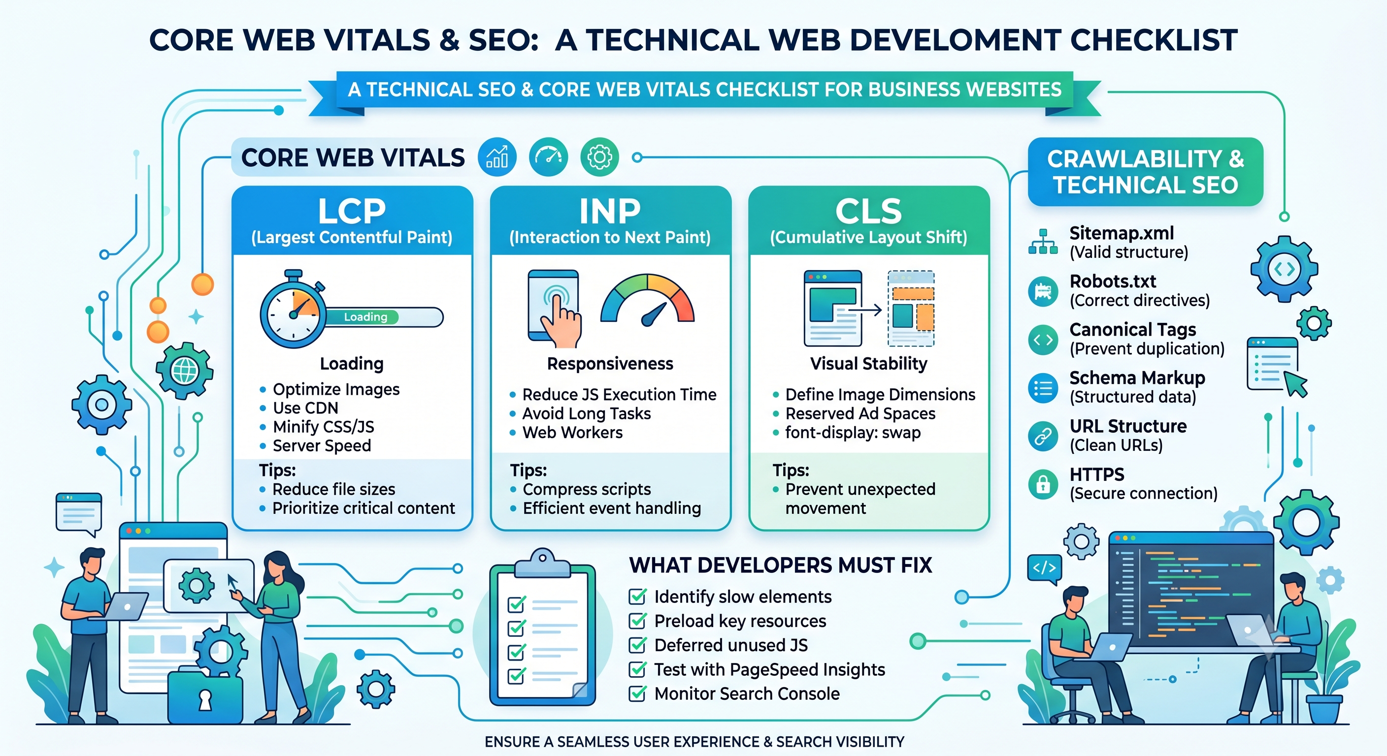 Core Web Vitals & SEO: A Technical Web Development Checklist