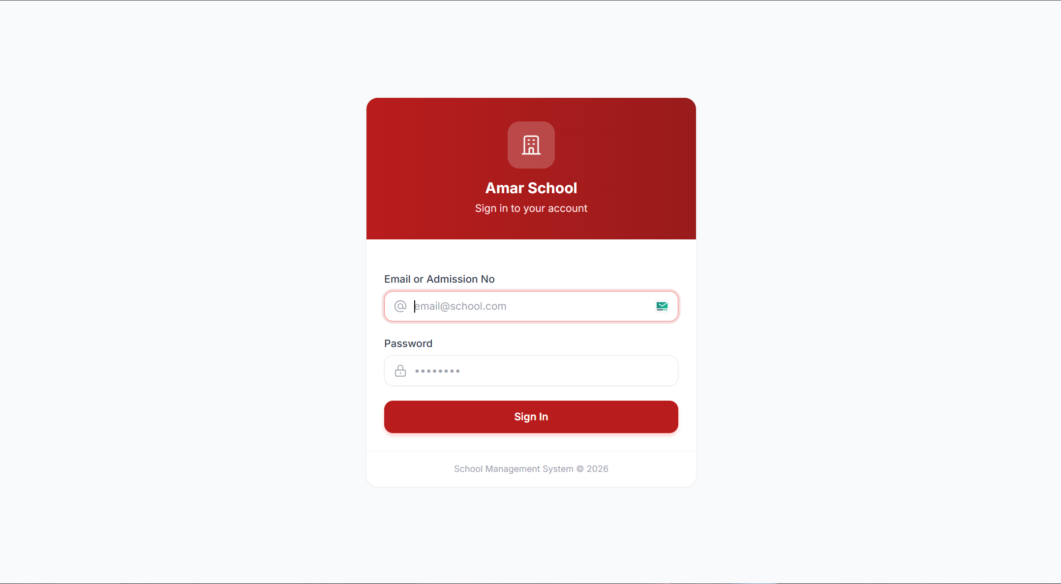 School Management System